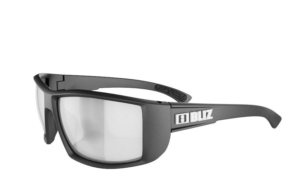 Bliz Drift Polarized Sport Sunglasses (Brown Silver Mirror/Matte Black) | Cycling Gears Hub - Cycling Gears Hub