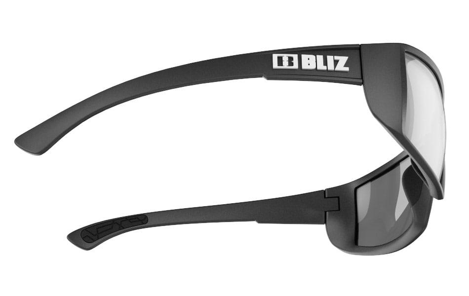 Bliz Drift Polarized Sport Sunglasses (Brown Silver Mirror/Matte Black) | Cycling Gears Hub - Cycling Gears Hub