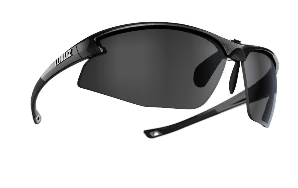 Bliz Motion Sport Sunglasses (Smoke Silver Mirror/Black) | Cycling Gears Hub - Cycling Gears Hub
