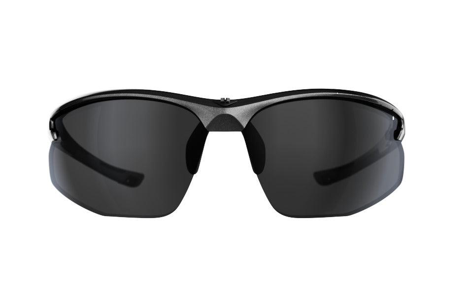 Bliz Motion Sport Sunglasses (Smoke Silver Mirror/Black) | Cycling Gears Hub - Cycling Gears Hub