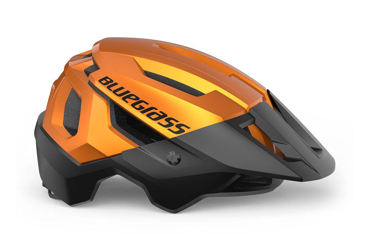 Bluegrass Rouge MTB Cycling Helmet (Orange Metallic/Matt) | Cycling Gears Hub