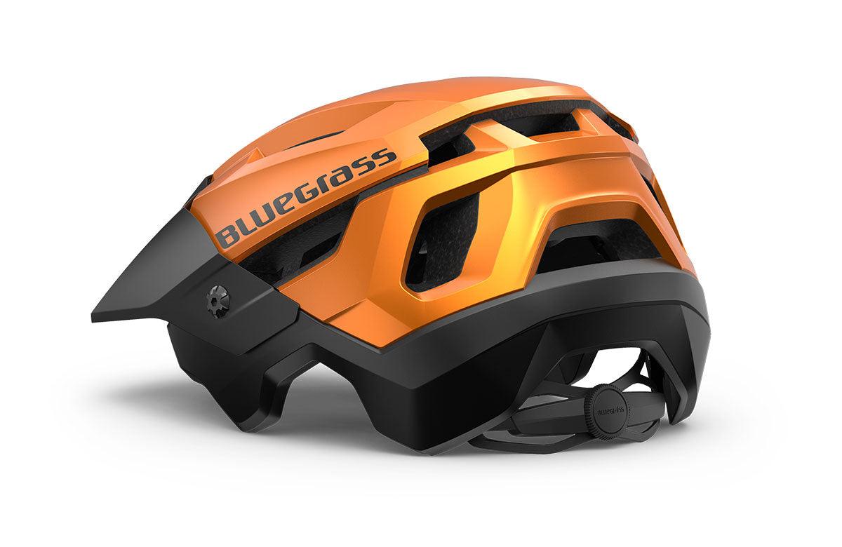Bluegrass Rouge MTB Cycling Helmet (Orange Metallic/Matt) | Cycling Gears Hub