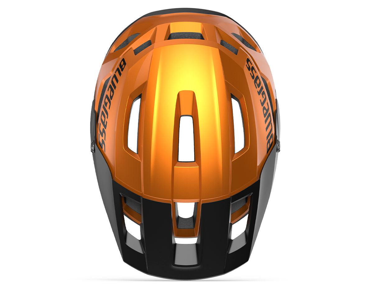 Bluegrass Rouge MTB Cycling Helmet (Orange Metallic/Matt) | Cycling Gears Hub