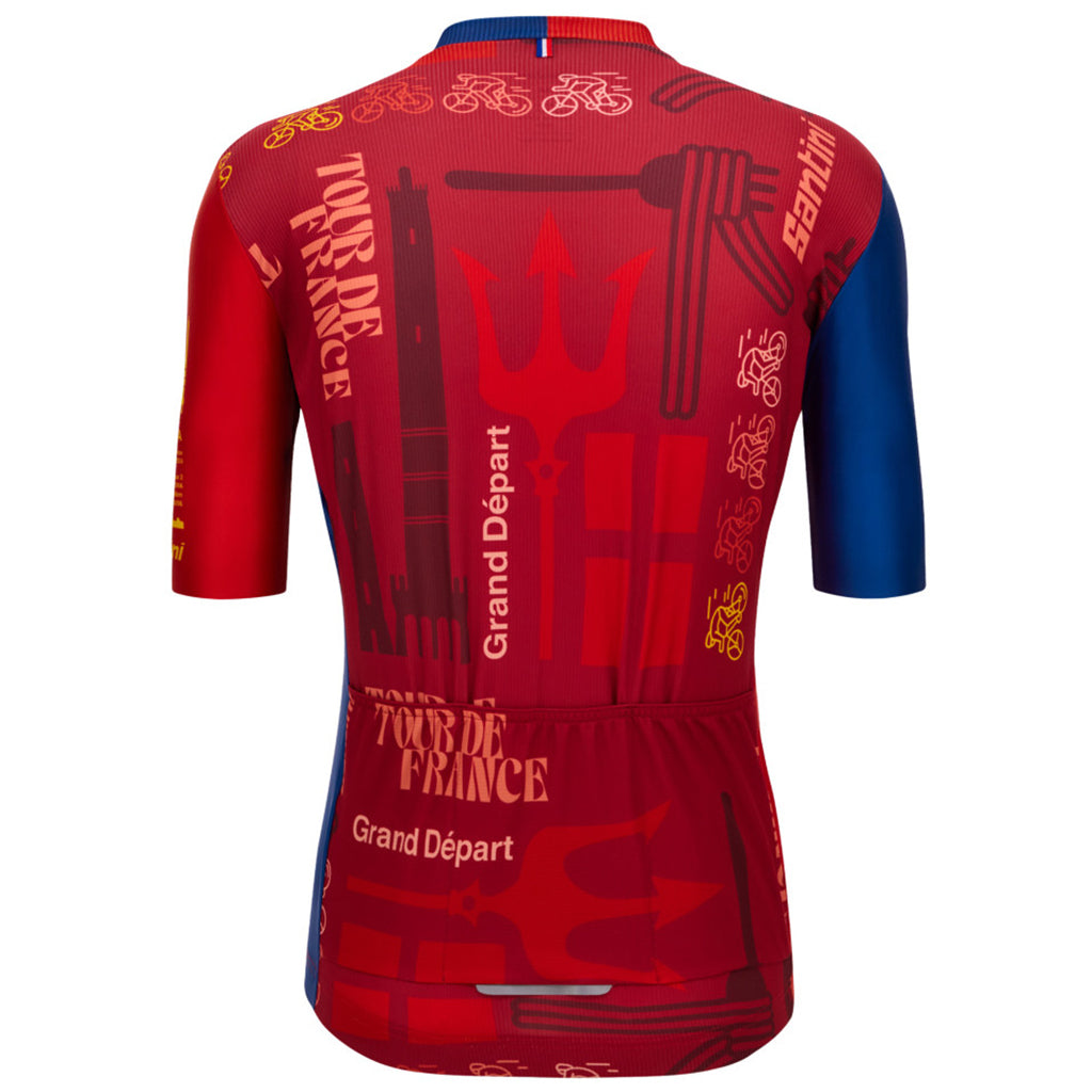 SANTINI TDF BOLOGNA JERSEY-PRINT FC-L