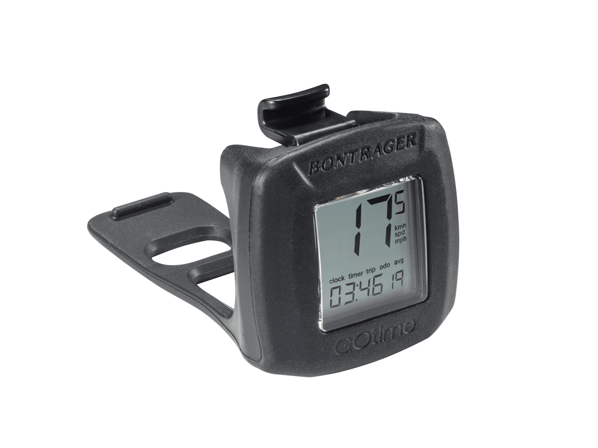 Bontrager GOtime Cyclocomputer (Black) | Cycling Gears Hub