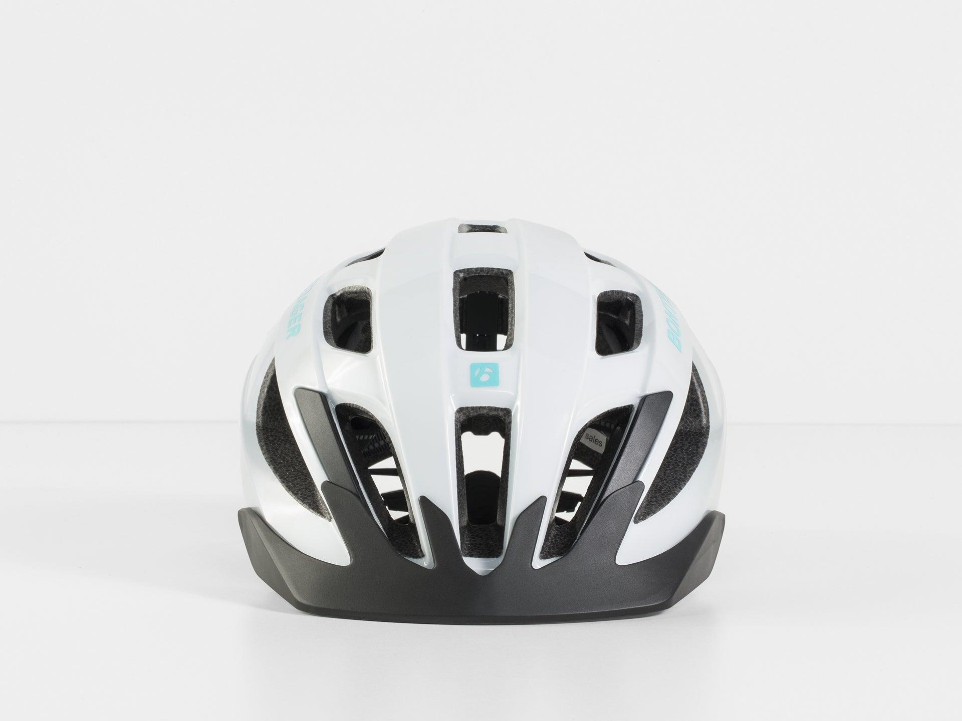 Bontrager Solstice MTB Cycling Helmet (White/Miami Green) | Cycling Gears Hub