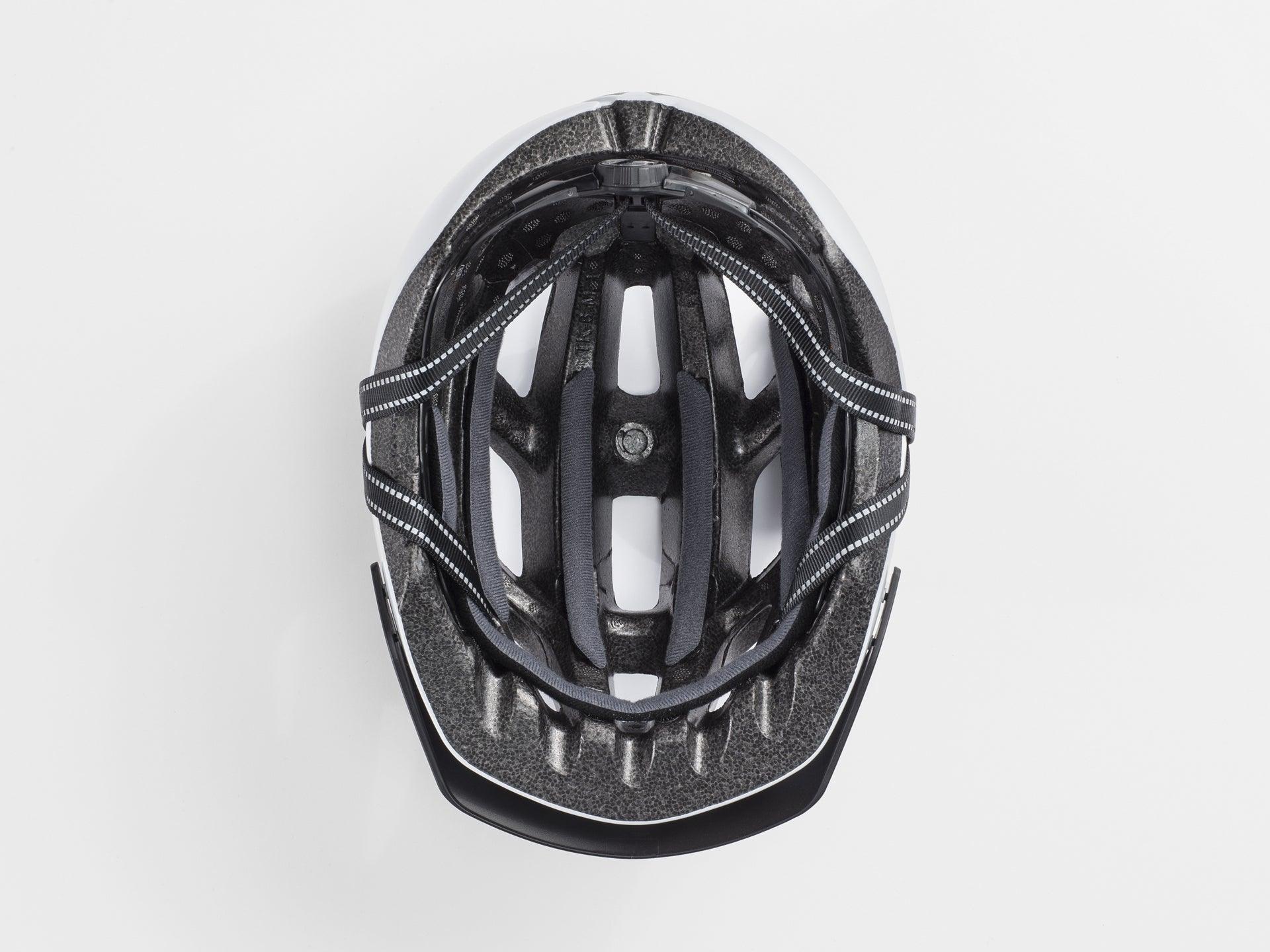 Bontrager Solstice MTB Cycling Helmet (White/Miami Green) | Cycling Gears Hub