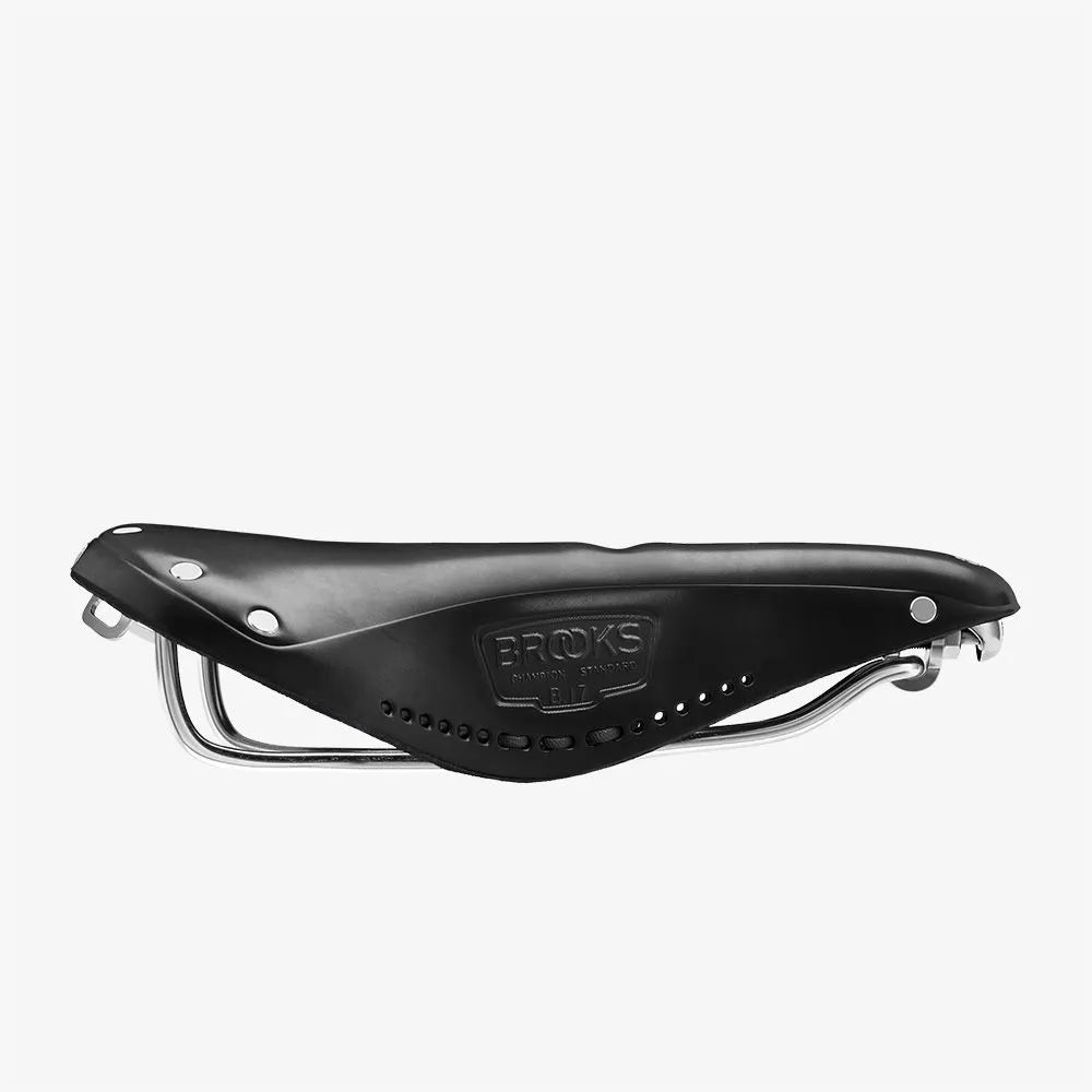 Brooks B17 Carved Saddle (Black) | Cycling Gears Hub - Cycling Gears Hub