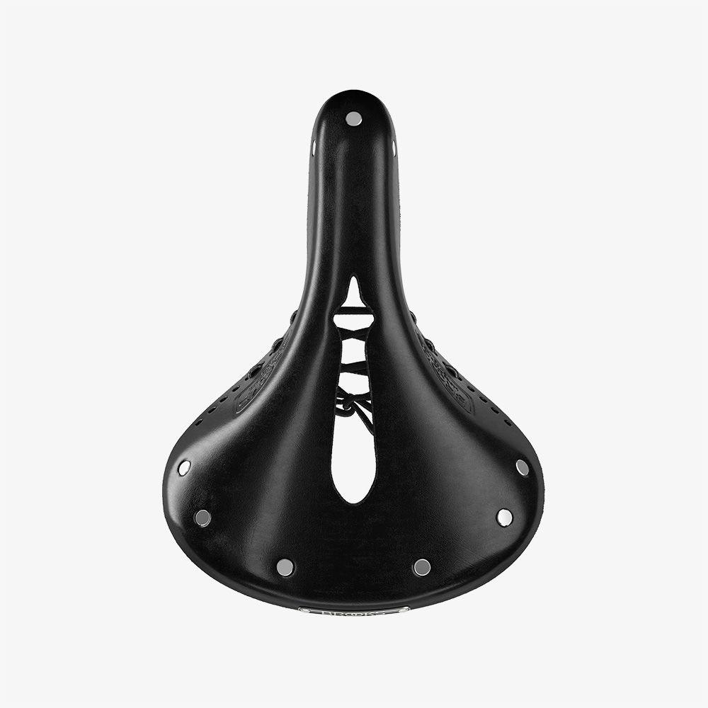 Brooks B17 Carved Short Women's Saddle (Black) | Cycling Gears Hub - Cycling Gears Hub