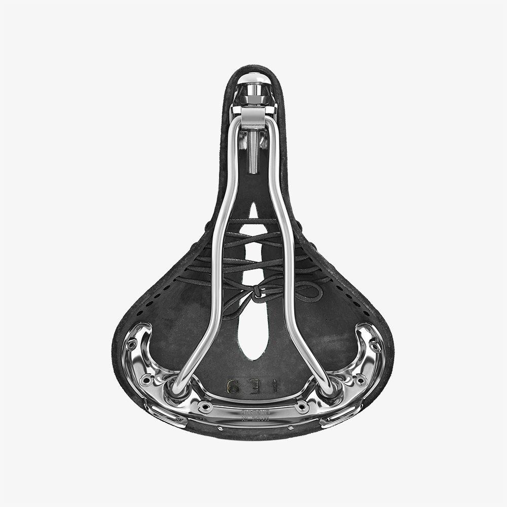 Brooks B17 Carved Short Women's Saddle (Black) | Cycling Gears Hub - Cycling Gears Hub