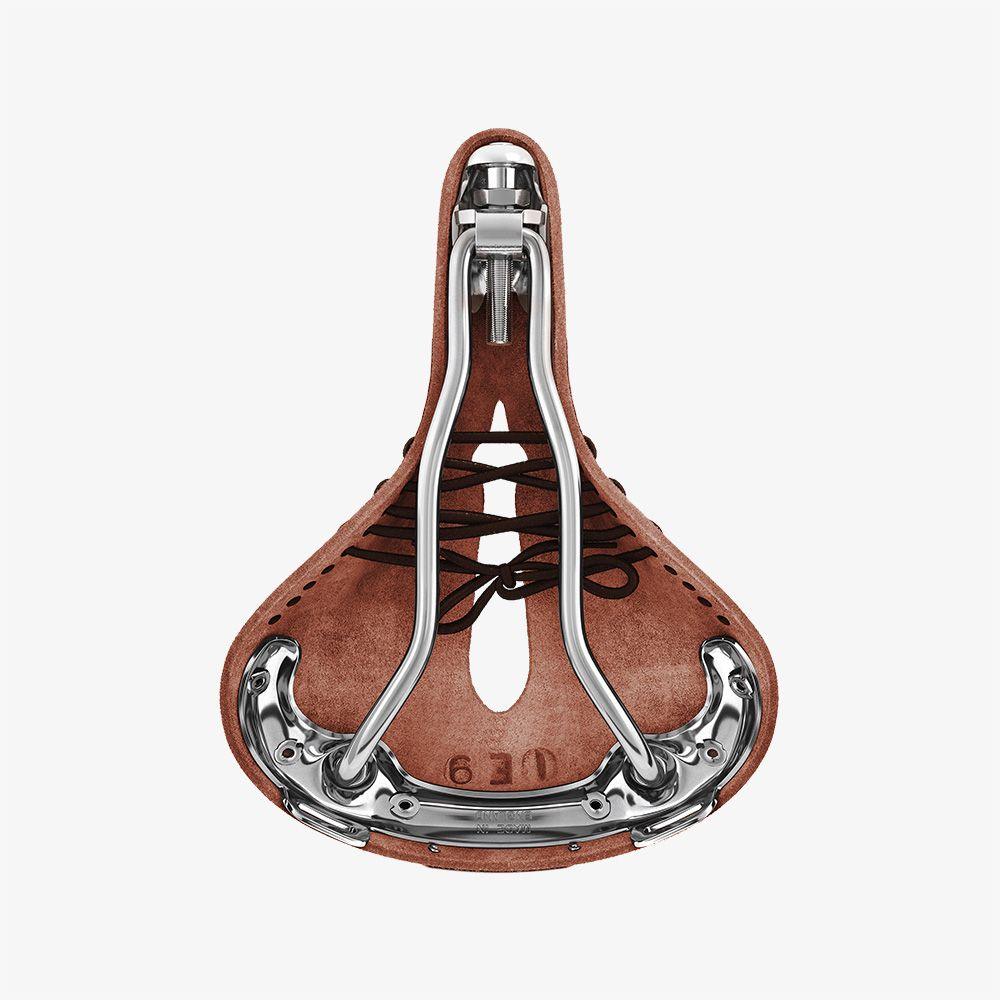 Brooks B17 Carved Short Women's Saddle (Brown) | Cycling Gears Hub - Cycling Gears Hub