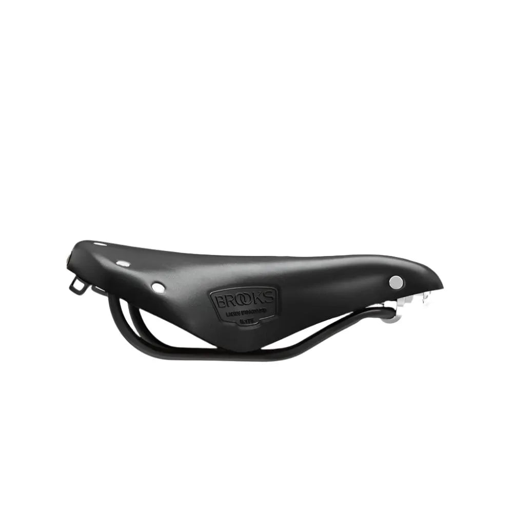 Brooks B17 Short Women's Saddle (Black) | Cycling Gears Hub - Cycling Gears Hub