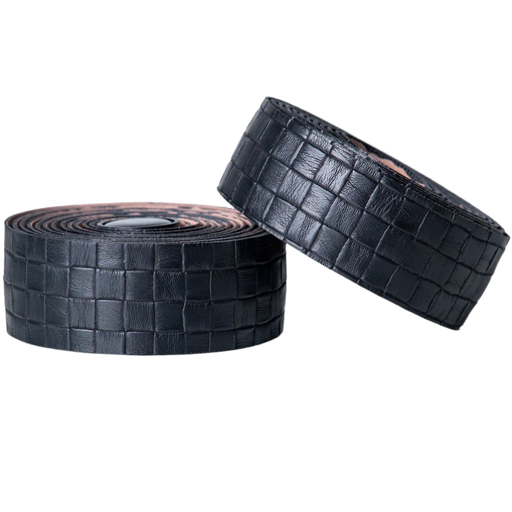 BTP Faux Leather Bartape (Black) | Cycling Gears Hub - Cycling Gears Hub
