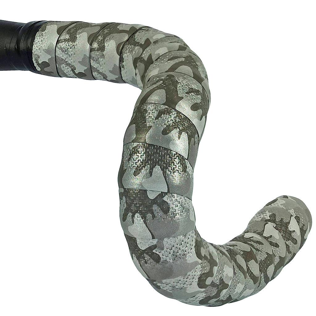 BTP HP Reflective Bar Tape (Camo CRS Grey) | Cycling Gears Hub - Cycling Gears Hub