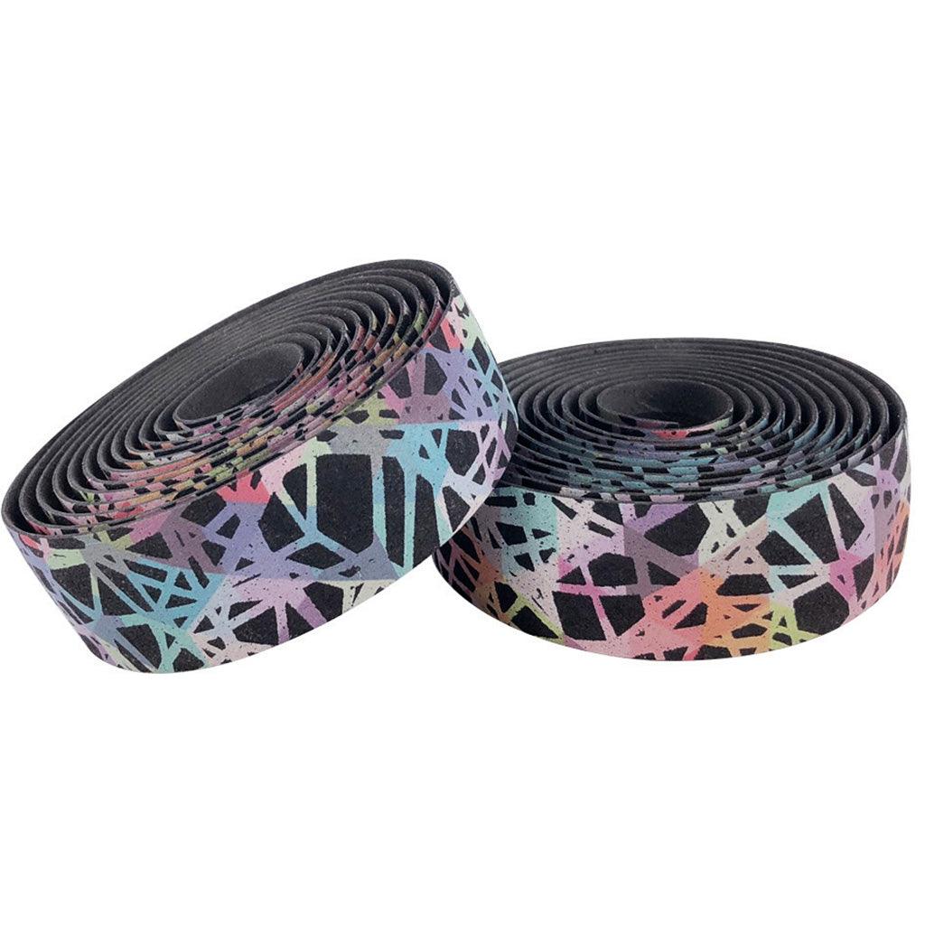 BTP Reflective Bartape (Multicolor/Black) | Cycling Gears Hub - Cycling Gears Hub