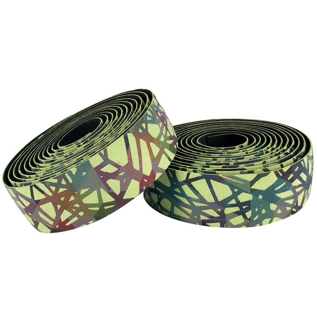 BTP Reflective Bartape (Multicolor/Lt.Green) | Cycling Gears Hub - Cycling Gears Hub