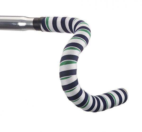 BTP Woven Bartape (Grassy White/Green) | Cycling Gears Hub - Cycling Gears Hub