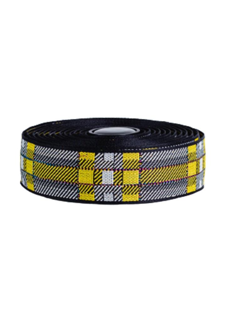 BTP Woven Bartape (Tartan Yellow) | Cycling Gears Hub - Cycling Gears Hub