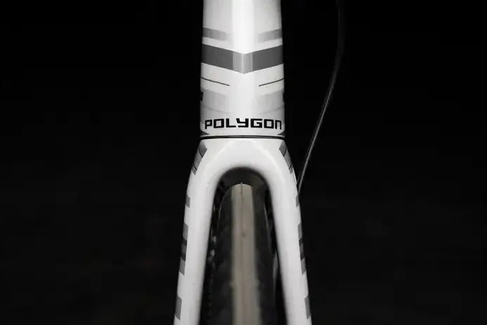 Polygon Strattos S4 Disc (White) | Cycling Gears Hub