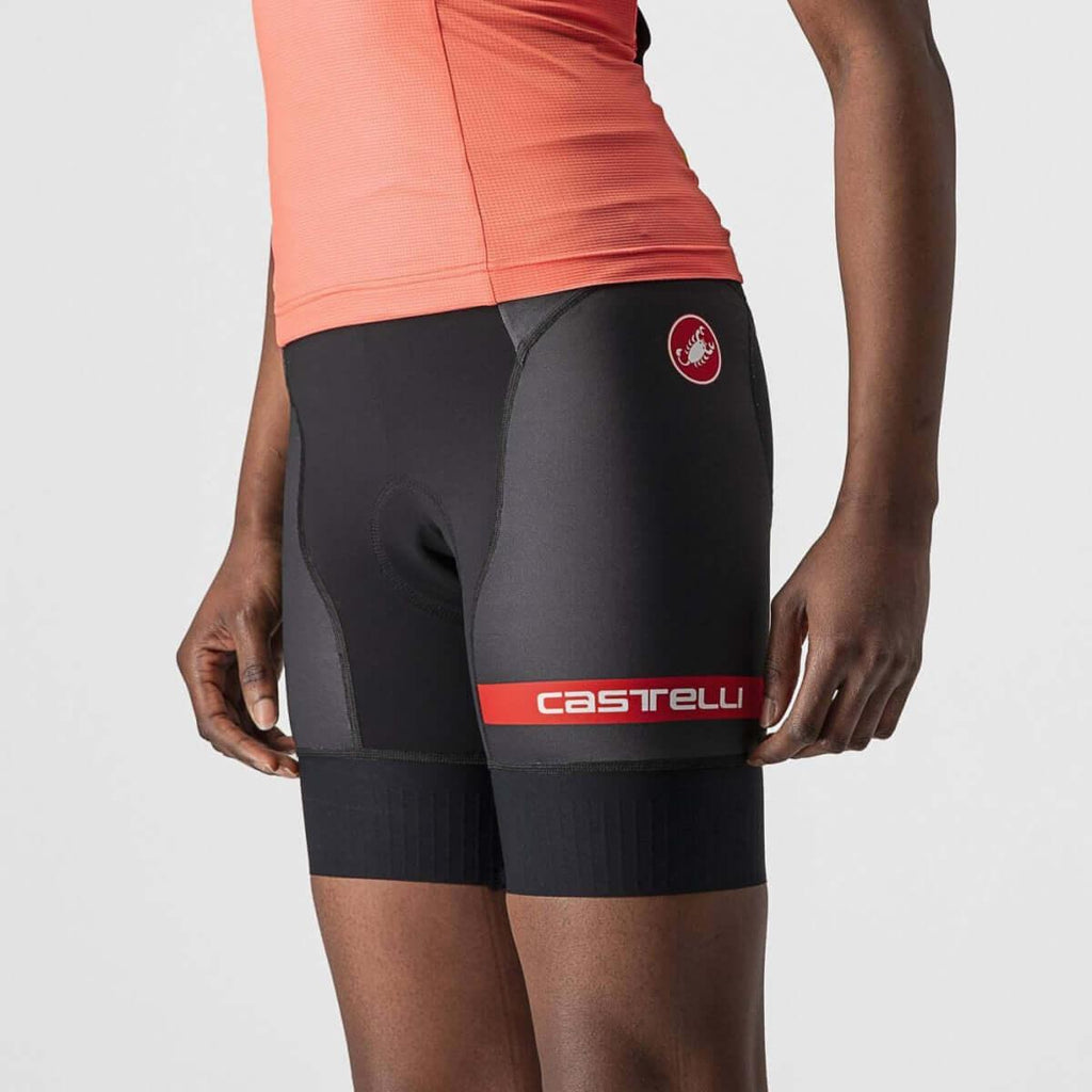 Castelli Free 2 Women's Triathlon Shorts (Black) | Cycling Gears Hub