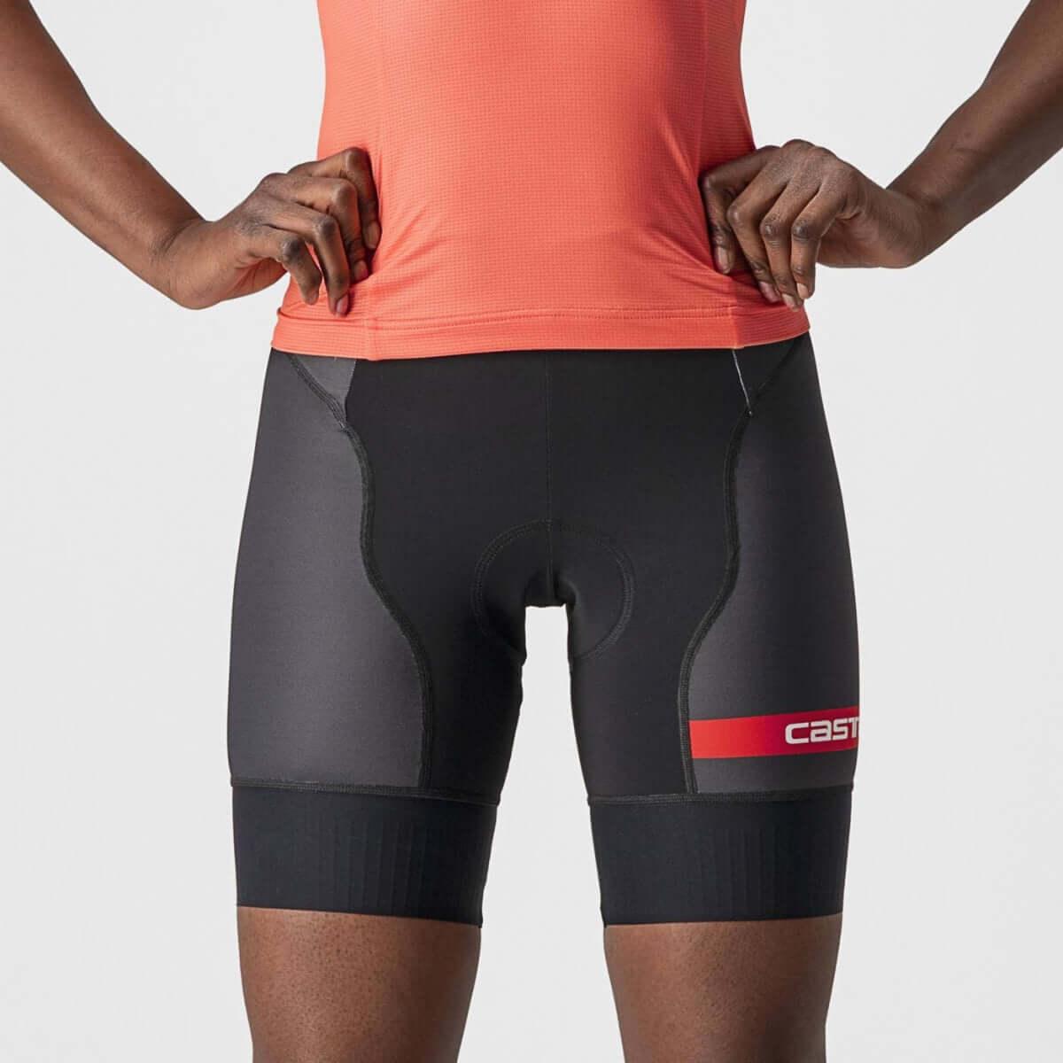 Castelli Free 2 Women's Triathlon Shorts (Black) | Cycling Gears Hub
