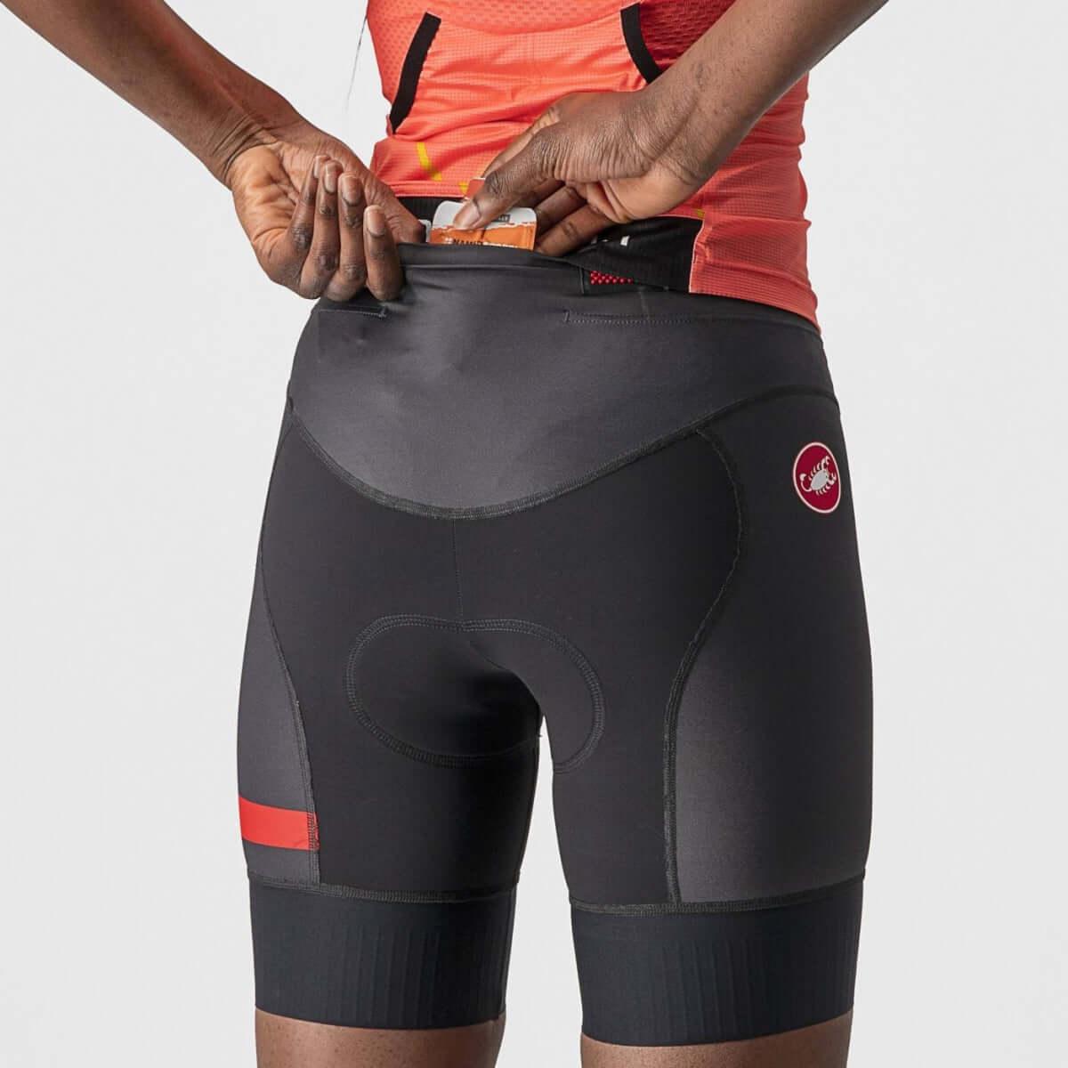 Castelli Free 2 Women's Triathlon Shorts (Black) | Cycling Gears Hub