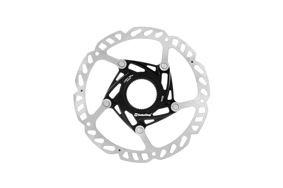 SwissStop Catalyst Race Centerlock Disc Brake Rotor (Silver) | Cycling Gears Hub