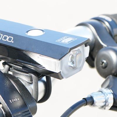 Cateye AMPP 100 and ORB Rechargeable Combo Light (Black) | Cycling Gears Hub