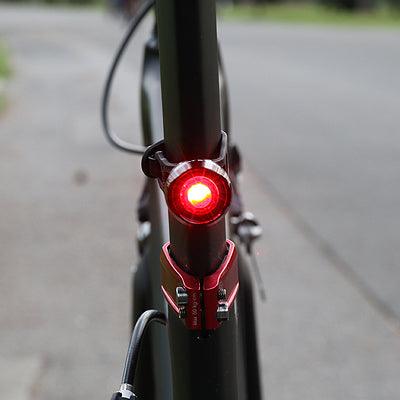 Cateye AMPP 100 and ORB Rechargeable Combo Light (Black) | Cycling Gears Hub