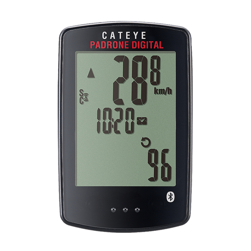 Cateye Padrone Digital Cyclocomputer (Black) | Cycling Gears Hub - Cycling Gears Hub