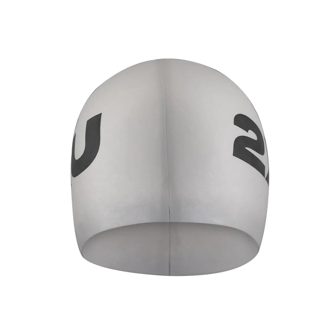 2XU Us1355F Silicone Swim Cap (Silver) | Cycling Gears Hub
