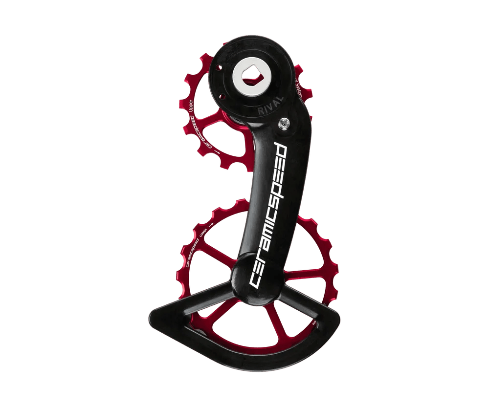Ceramicspeed OSPW for SRAM Rival AXS (Red Coated) | Cycling Gears Hub - Cycling Gears Hub