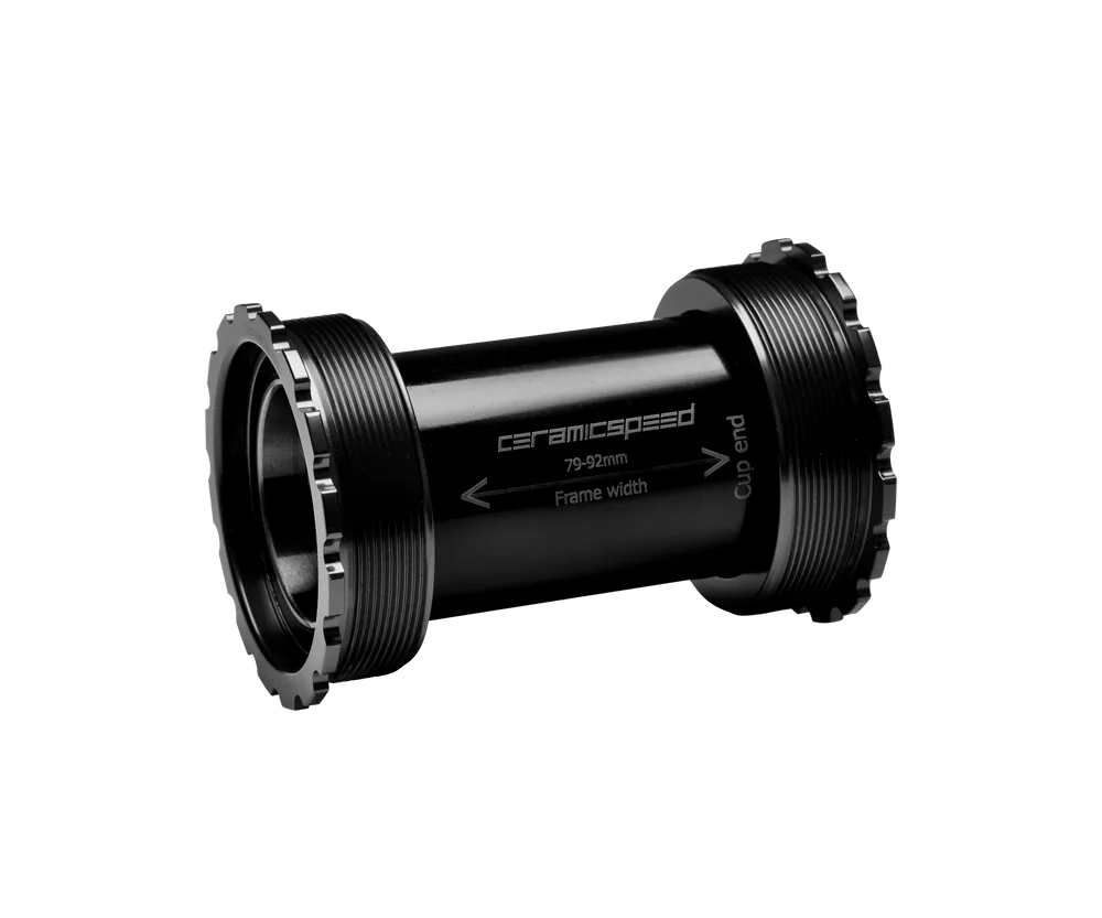 Ceramicspeed T47/86 Inboard Bottom Bracket (Black) | Cycling Gears Hub - Cycling Gears Hub