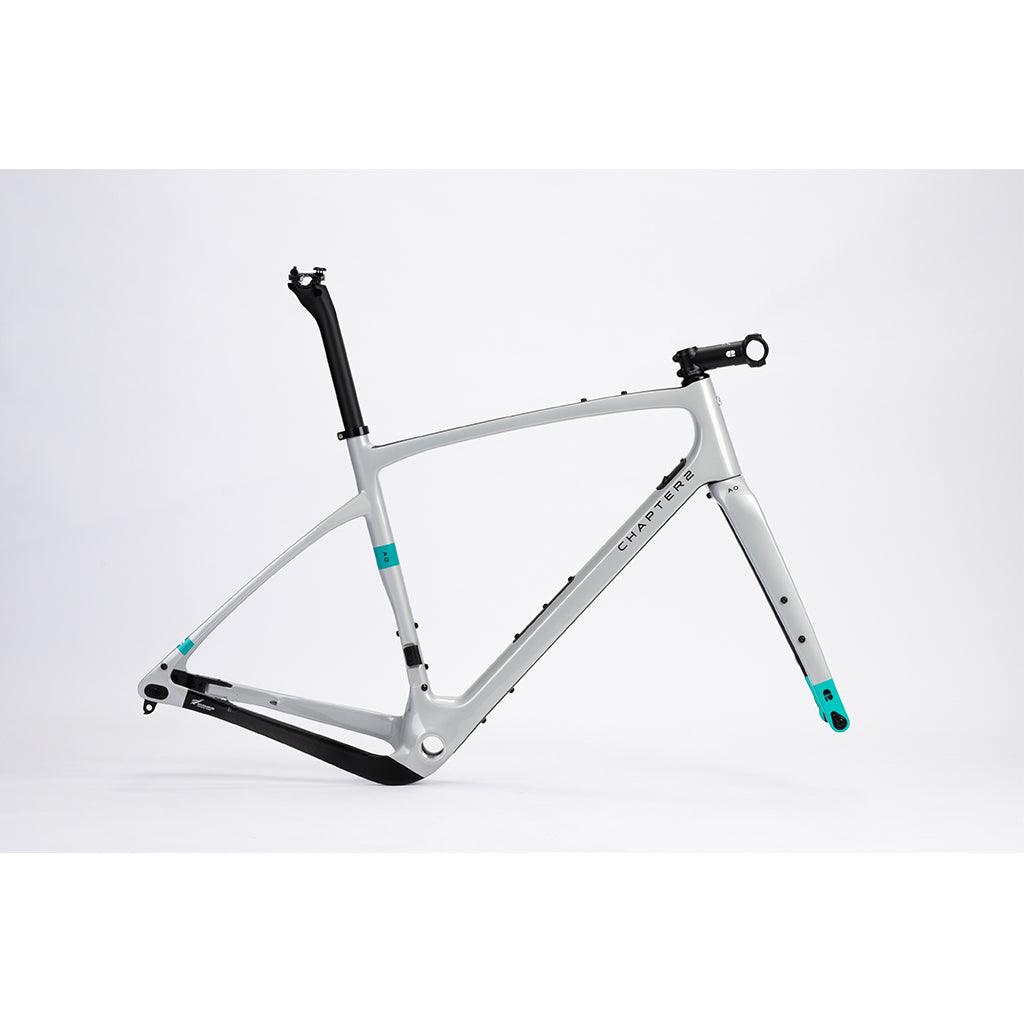 Chapter 2 AO Disc Brake Frameset (Silver Matt) | Cycling Gears Hub