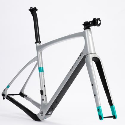 Chapter 2 AO Disc Brake Frameset (Silver Matt) | Cycling Gears Hub