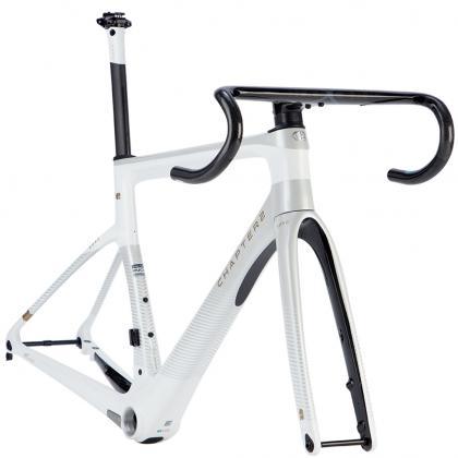 Chapter 2 KOKO Disc Brake Road Frameset (White/Grey) | Cycling Gears Hub