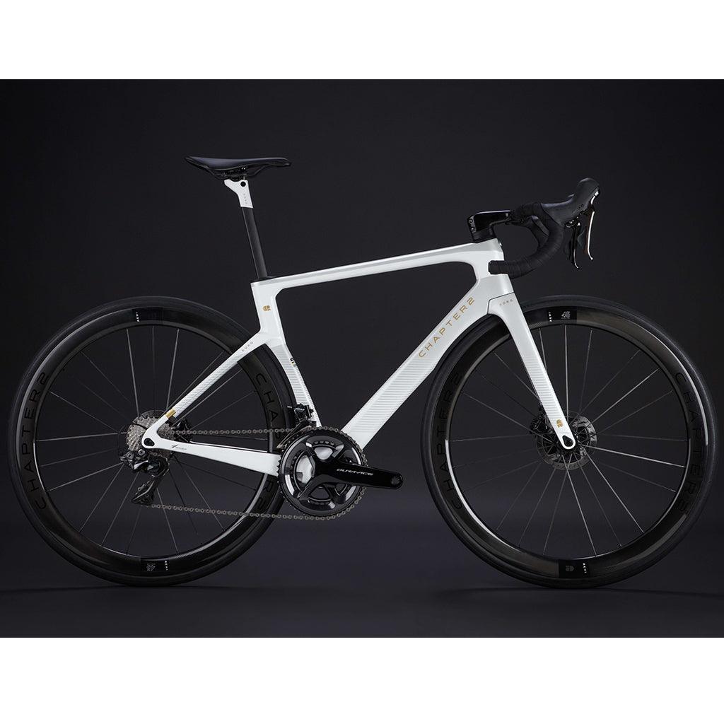 Chapter 2 KOKO Disc Brake Road Frameset (White/Grey) | Cycling Gears Hub