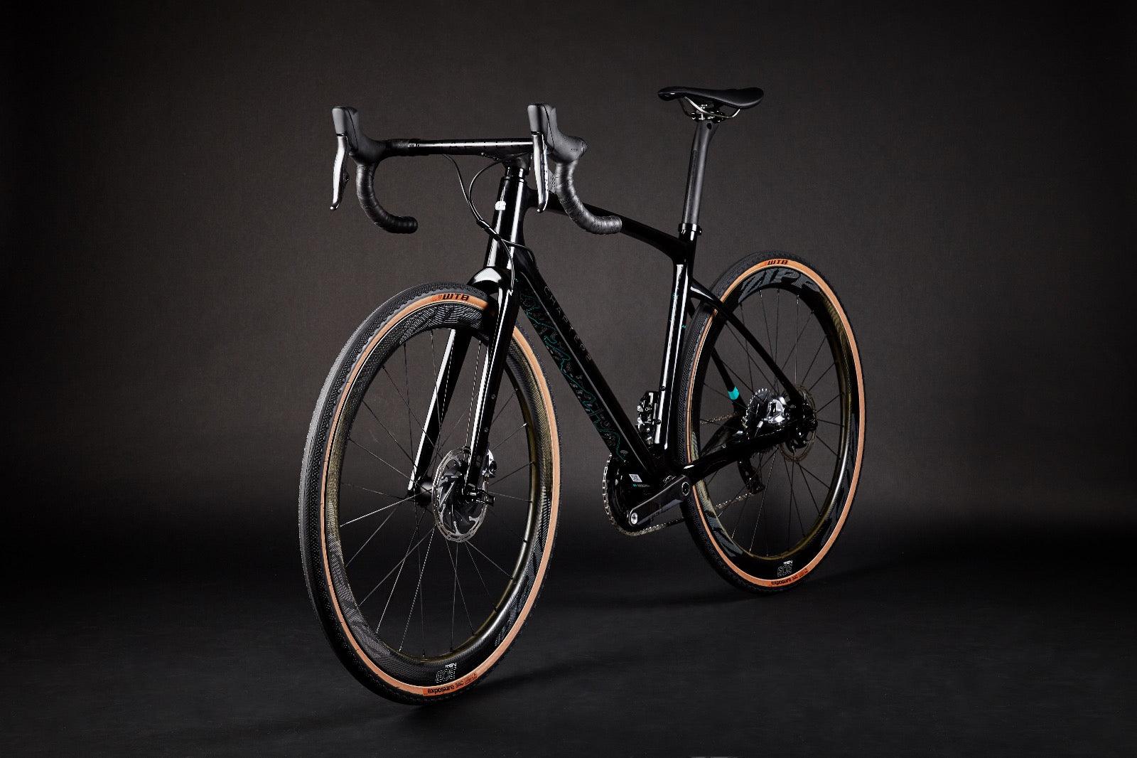 Chapter2 AO Disc Brake Frameset (Matt/Gloss Black) | Cycling Gears Hub