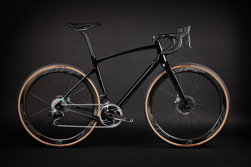 Chapter2 AO Disc Brake Frameset (Matt/Gloss Black) | Cycling Gears Hub