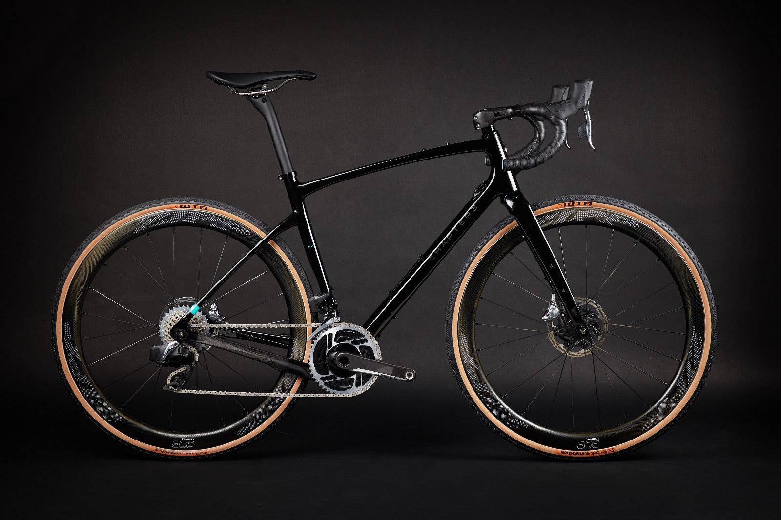 Chapter2 AO Disc Brake Frameset (Matt/Gloss Black) | Cycling Gears Hub