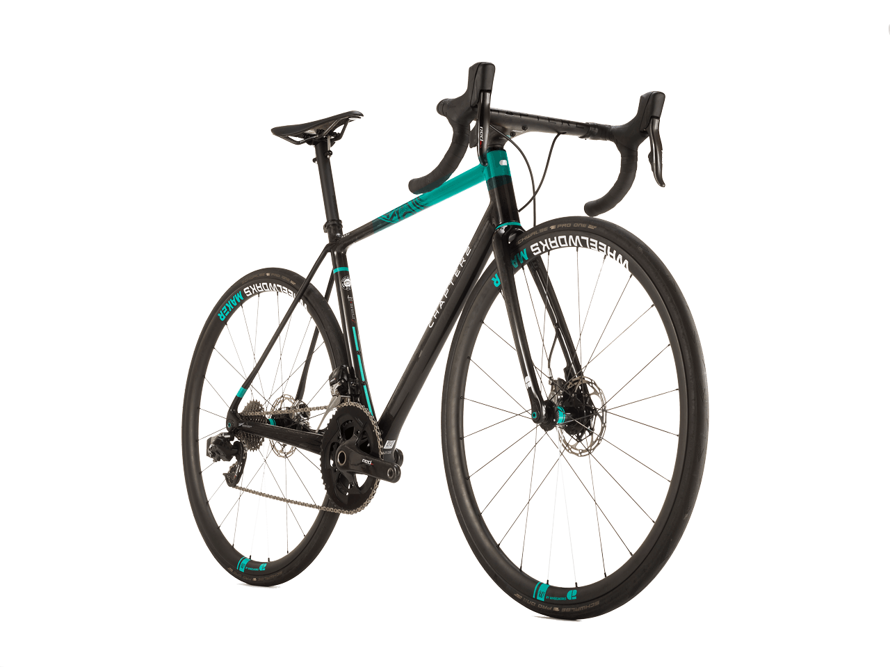 Chapter2 HURU Disc Brake Frameset (Aqua/UD) | Cycling Gears Hub