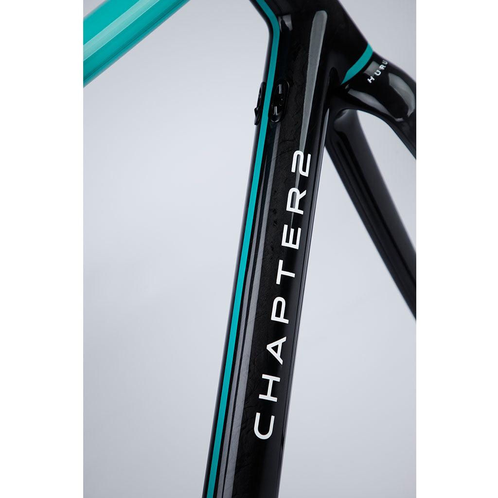 Chapter2 HURU Disc Brake Frameset (Aqua/UD) | Cycling Gears Hub
