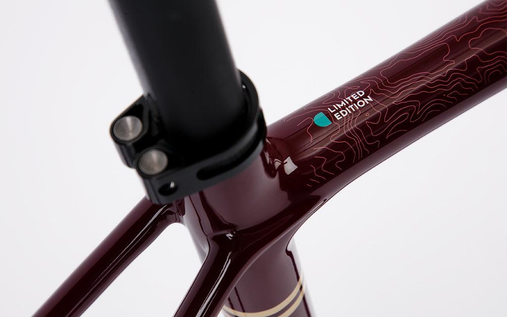 Chapter2 Huru Disc Brake Frameset (Maroon) | Cycling Gears Hub