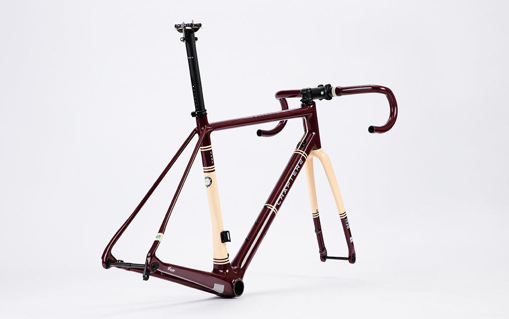 Chapter2 Huru Disc Brake Frameset (Maroon) | Cycling Gears Hub