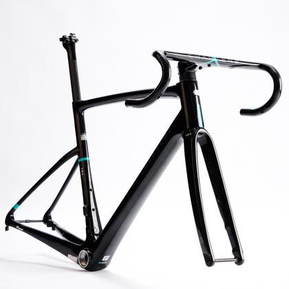 Chapter2 TOA Race Disc Brake Frameset (Glossy Black) | Cycling Gears Hub
