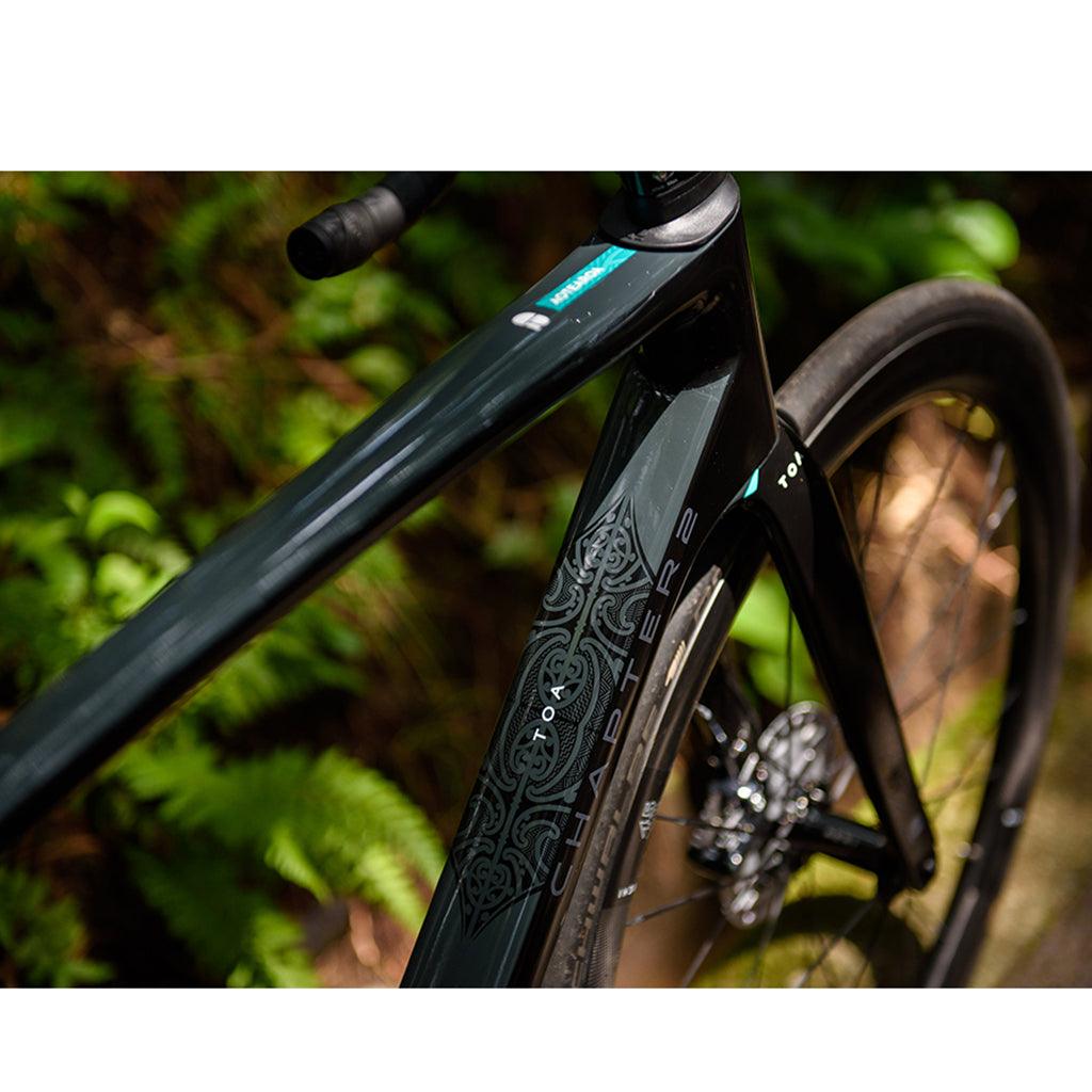 Chapter2 TOA Race Disc Brake Frameset (Glossy Black) | Cycling Gears Hub