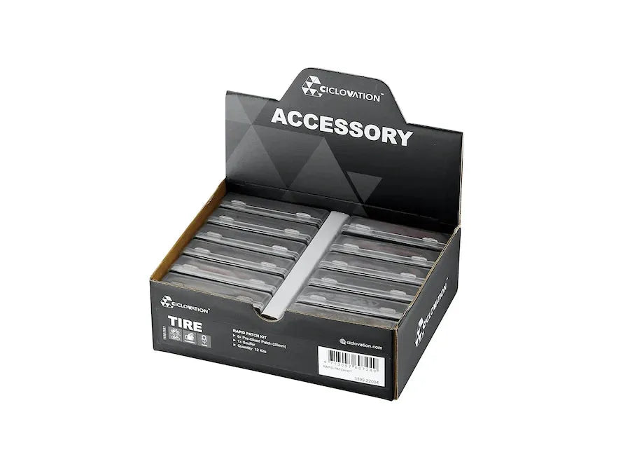 Ciclovation Essential Patch Kit (Black) | Cycling Gears Hub - Cycling Gears Hub