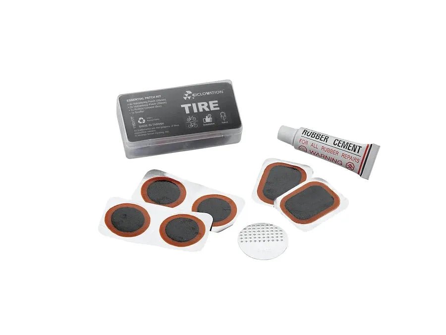 Ciclovation Essential Patch Kit (Black) | Cycling Gears Hub - Cycling Gears Hub