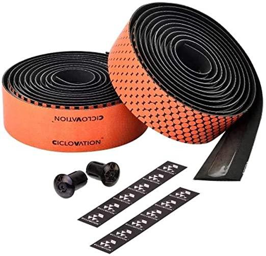 Ciclovation Leather Touch Advanced Bartape (Fusion Orange) | Cycling Gears Hub - Cycling Gears Hub