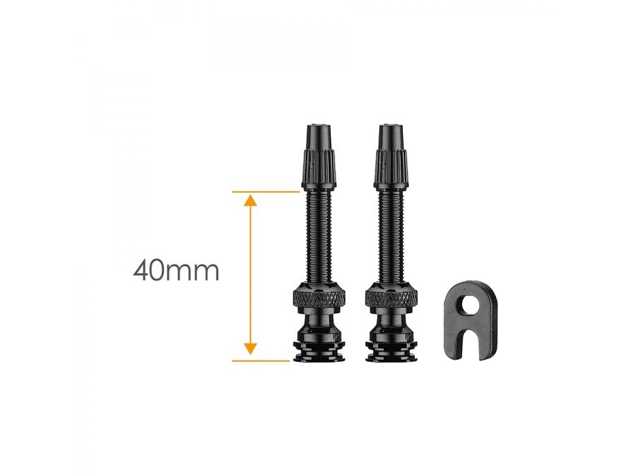 Ciclovation Light Weight Tubeless Valve Stem (Black) | Cycling Gears Hub - Cycling Gears Hub